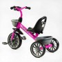 Велосипед 3-х колесный BS-44101 Best Trike (1) колеса EVA переднее 12”, заднее 10”, стальная рама, фара с музыкой и светм, 2 кошики, в коробці (BestTrike)