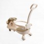 Каталка-толокарь JOY SJ-849-26 (6) колеса PU со светом, музыка и свет, защитный бампер, родительская ручка, в коробке (JOY)