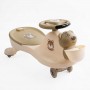 Каталка-толокарь JOY SJ-849-26 (6) колеса PU со светом, музыка и свет, защитный бампер, родительская ручка, в коробке (JOY)