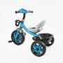 Велосипед 3-х колісний BS-24513 Best Trike (1) колеса EVA переднє 12’’, заднє 10’’, сталева рама, фара з музикою та світлом, кошик, в коробці (BestTrike)