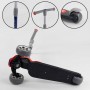 Самокат трехколесный RS-9119 (6) Best Scooter, КРАСНЫЙ, складной алюминиевый руль, 3 колеса PU со светом, d=120*50мм (Best Scooter)