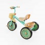 Велосипед 3-х колесный BS-33461 Best Trike (1) колеса EVA переднее 12”, заднее 10”, стальная рама, УКР. ВЗУЧИВАНИЕ, свет, 2 корзины, в коробке (BestTrike)