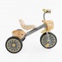 Велосипед 3-х колісний BS-35761 Best Trike (1) колеса EVA переднє 12’’, заднє 10’’, сталева рама, УКР. ОЗВУЧУВАННЯ, світло, 2 кошики, в коробці (BestTrike)