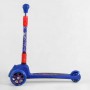 Самокат триколісний 47359 Best Scooter (1) СВІТЛО КОЛІС ТА ДИСКІВ, складене кермо, передні колеса PU 120х35мм, задні колеса PU 80х48мм (Best Scooter)