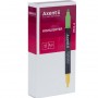 Маркер "Highlighter Dual", 2-4 мм клиноп. блакит+жовт (Axent)
