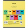Зошит предметн. 48 арк., кл., софт тач+УФ, Bright, геометрія (Kite)