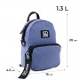 Мини рюкзак-сумка "GoPack EducationTeens" Синий (GoPack)