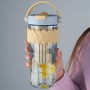 Стакан для води, 900 мл, бежево-блакитний (Kite)