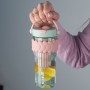 Стакан для води, 900 мл, м'ятно-рожевий (Kite)
