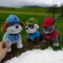 Мягкая игрушка "Щенячий патруль" (22 см.), бирюзовый (Kinder Toys)