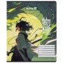 Зошит 18 арк., лін., софт-тач + УФ лак, Kite Anime (Kite)