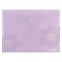 Папка на кнопці А5+ Lavender-4 (Axent)