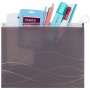 Папка на блискавці zip-lock, А5+ Waves-4 (Axent)