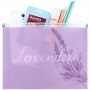 Папка на блискавці zip-lock А5+ Lavender-1 (Axent)