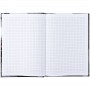 Книга записна тверда обкл. А5, 96 арк., кліт., R&B Telephone (Axent)