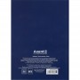 Книга записна тверда обкл. А5, 96 арк., кліт., UA Єдина (Axent)
