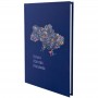 Книга записна тверда обкл. А5, 96 арк., кліт., UA Вільна (Axent)