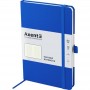 Книга записна Partner, 125*195, 96арк, кліт, блакитна (Axent)