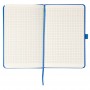 Книга записна Partner, 125*195, 96арк, кліт, блакитна (Axent)