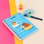 Блокнот на спіралі картонна обкл., А5, 80 арк, кл, Cute 2 (Kite)