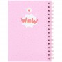 Блокнот на спіралі картонна обкл., А5, 80 арк, кл, Cute 3 (Kite)
