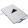 Книга записна Partner Prime, 145*210, 96арк, кліт, клас.синя (Axent)