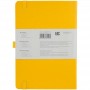 Книга записна Partner Prime, 145*210, 96арк, кліт, жовта (Axent)