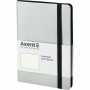 Книга записна Partner Soft, 125*195, 96арк, крап, срібляста (Axent)