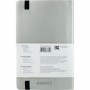 Книга записна Partner Soft, 125*195, 96арк, крап, срібляста (Axent)