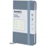 Книга записна Partner, 95*140, 96арк, кліт, сіра (Axent)