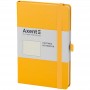 Книга записна Partner, 125*195, 96арк, крап, жовта (Axent)