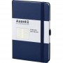 Книга записна Partner, 125*195, 96арк, лін, синя (Axent)