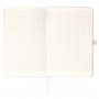 Книга записна Partner, 125*195, 96арк, кліт, біла (Axent)