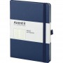 Книга записна Partner Prime, 145*210, 96арк, кліт, синя (Axent)