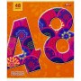 Зошит кольоровий 48 аркушів, клітинка (16 штук в упаковці) (Мрії Збуваються)