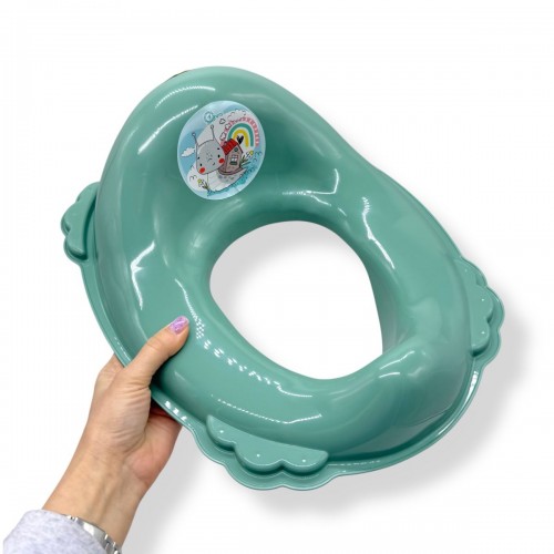 Накладка на унітаз (зелений равлик) (Technok Toys)