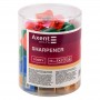 Точилка з контейнером Comfy D9702, асорті кольорів (Axent)