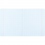 Предметный тетрадь 48 листов, клетка, софт тач+УФ, Cyber, ге (Kite)