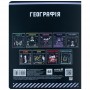 Предметный тетрадь 48 листов, клетка, софт тач+УФ, Cyber, ге (Kite)