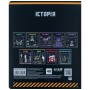 Зошит предметн. 48 арк., кл., софт тач+УФ, Cyber, історія (Kite)