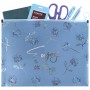 Папка на блискавці zip-lock А4+ Flower Symphony-3 (Axent)