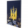 Книга записна тверда обкл. А5, 96 арк., кліт., UA Українці (Axent)