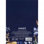 Книга записна тверда обкл. А5, 96 арк., кліт., UA Українці (Axent)