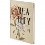 Книга записна тверда обкл. А5, 96 арк., кліт., Beauty (Axent)