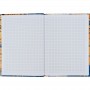 Книга записна тверда обкл. А5, 96 арк., кліт., UA Ї (Axent)