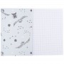 Блокнот м'яка обкл. А5, 40 арк., клітинка, HP (Kite)