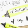 Маркер Highlighter e-345 2-5 мм клиновид. розовый (edding)