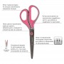 Ножиці Titanium Lite, 19 см, сіро-розові (Axent)