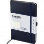 Книга записна Partner, 125*195, 96арк, кліт, синя (Axent)