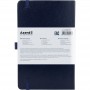 Книга записна Partner, 125*195, 96арк, кліт, синя (Axent)